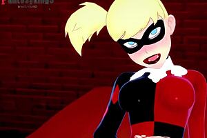 Harley Quinn Cosplay Fun In POV Adventure