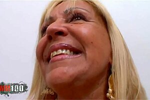 I saw that mature blonde bitch get her ass fucked by terry kemaco, it was so hot