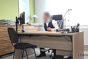 Hey, kinky girlfriend cheats for a loan deal! 😜