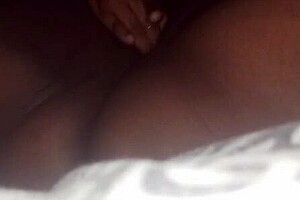 South African BBW Caught Masturbating Solo On Camera