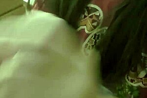 Asian babe gives handjob leading to cum facial!