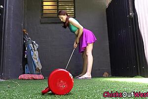 Horny Aussie Pees After Intense Solo Rubbing in High Definition