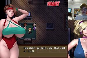 Teen uses sex power to save serena from zombies uncensored