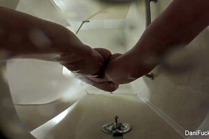 Dani Daniels Enjoys Shower Fun In Home Movies