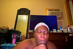 Sbbw takes double bbc cumshot