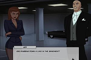 Rough anal slave in DC Comics gets assfucked hard.