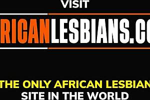 Nigerian lesbians having fun together in romantic setting
