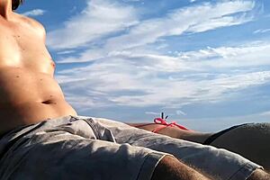 I am a naughty wife sucking in front of everyone