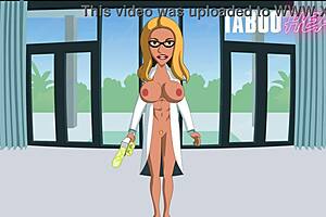 Cory Chase and Nikki Brooks clash in taboo multi-MILFverse cosplay animation