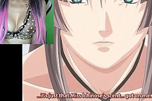 I-I fantasize about Erika's huge MILF body in this uncensored hentai anime cleavage episode 2