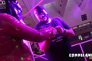 I get tied up in cute bondage by the incubus