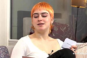 Curious Emi from Berlin dives into hot anal adventures with pierced nipples!