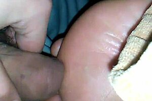 Rubbing uncut cock on mature soles for cum