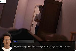 In the spellbook, a bratty teen gets caught masturbating