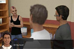 In the spellbook, a bratty teen gets caught masturbating