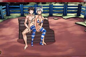 Hey, let's play breeding farm with blonde teen 18+ and monster cock 😏