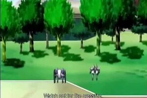 in this anime, the petite 18+ superhero gets her pussy licked and titty fucked.