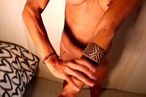 four gay men having a wild bareback orgy with cum everywhere