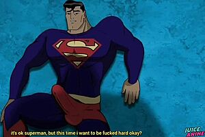 i'm mongul ridin superman's big coc in dis gay hentai, oh yeh!