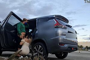 anal sex in mall parking lot with pinay lovers 😏 risky outdoor fun