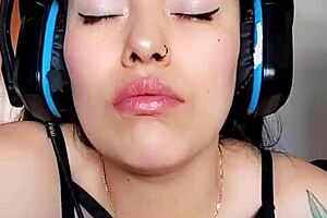 Watch This Latina Grope Her Boobs And Masturbate To Orgasm In Close Up Homemade Video!