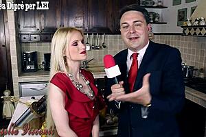 rossella visconti and andrea diprè have steamy kitchen sex in czech pornstar scene