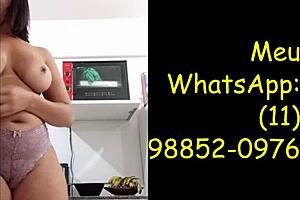 Sarah Rosa flaunts her big ass on the runway