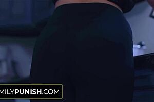 Olivia Austin and Abigail Mac fuck passionately with their big tits