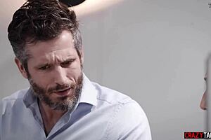 Horny couple enjoys safe sex with Lola Fae 😍