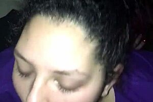 Sucking Hard Cock with Intense Passion