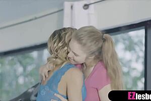 I, like, totally messed up and licked her pussy on the floor.