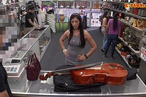 Woman Sells Her Violin And Gets Pounded Hard!