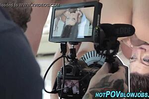 point of view babe with tattoos deepthroats monster cocks in high definition fetish scene