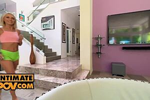 pov threeway with your gf chloe temple and sky pierce?