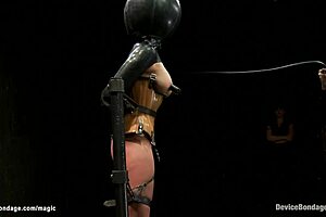 big tits blonde lady spied on hidden cam