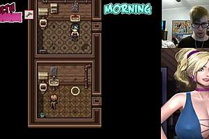 Surviving a zombie outbreak with a gloryhole encounter uncensored