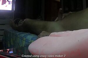 Genifer wife amateur handjob with masturbation in private setting