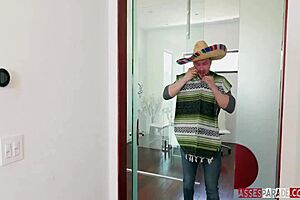 luna star celebrates cinco de mayo with big tits and cumshot