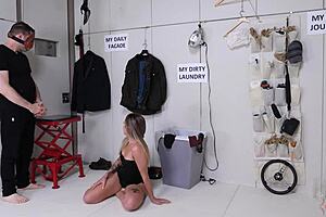 Blonde Chick Feels Intense Humiliation During Rough Anal Domination and Bondage