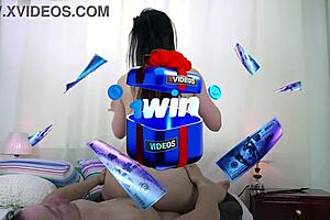 Petite Brunette Chick Gives Head And Laid By Nice Cock!