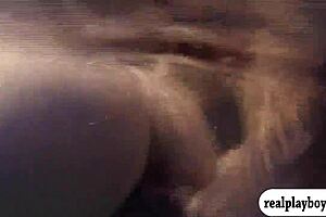 Two nasty ladies get banged by pervert men at the pool