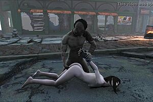 discussing fallout 4 tifa in anime