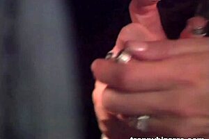 transsexual training day with blowjob and femdom domination