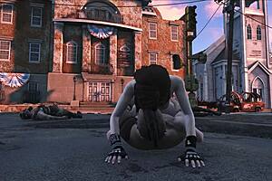 discussing fallout 4 tifa in anime