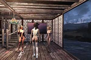 fallout 4 fashion review eight in 3d anime style