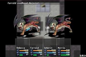 discover the exciting adventures of knightess rebecca in hrpg episode 005 of the anime game series