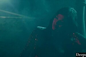 Check out this little dragon's twisted threesome with two strangers! 🔥