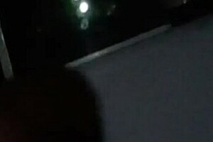 Handjob on big cock ends with explosive cumshot.