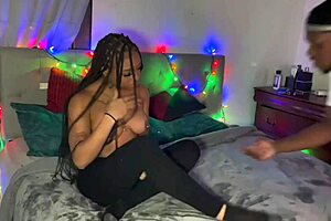 Bigdaddykj ebony tatted teen 18+ gets creampie preview