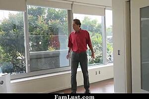 Hiding for a Wild Ride with Stepbrother's Huge Cock